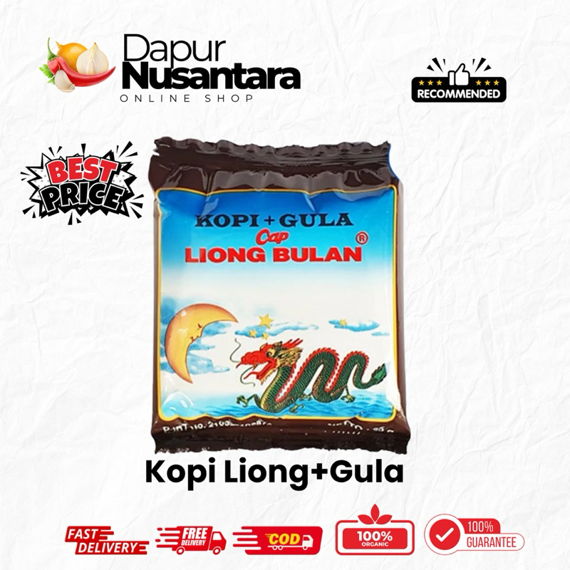 

Kopi Liong Bulan Plus Gula 20 Sachet Kopi Khas Bogor