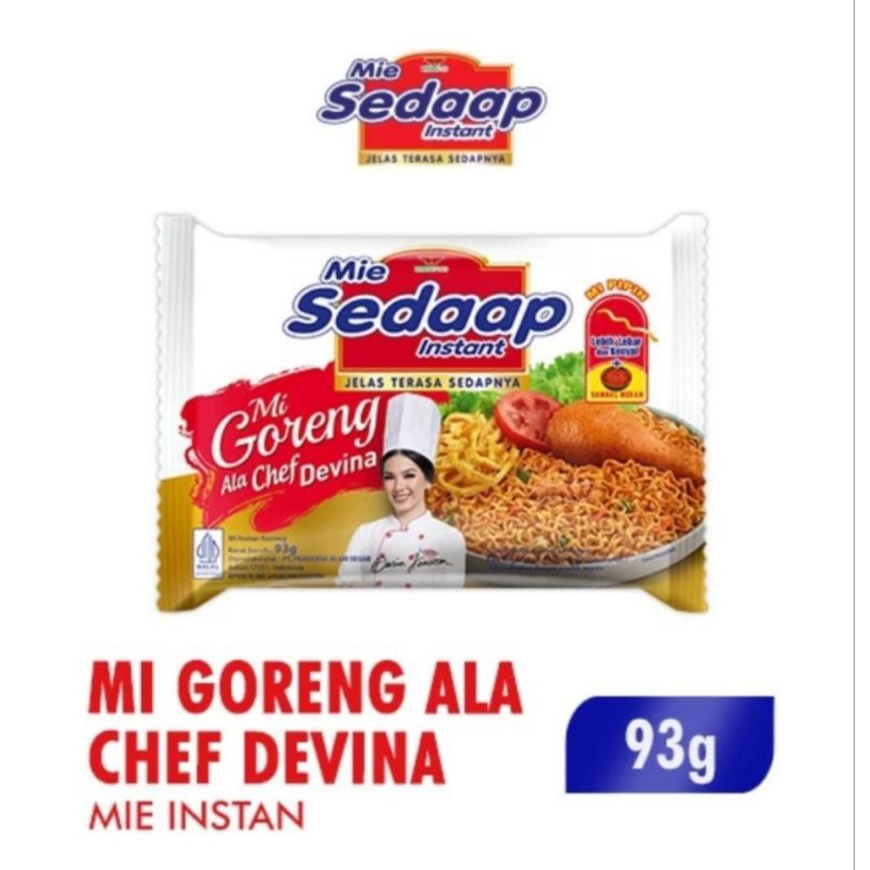 

Mie Sedaap Goreng Ala Chef Devina 1 bks