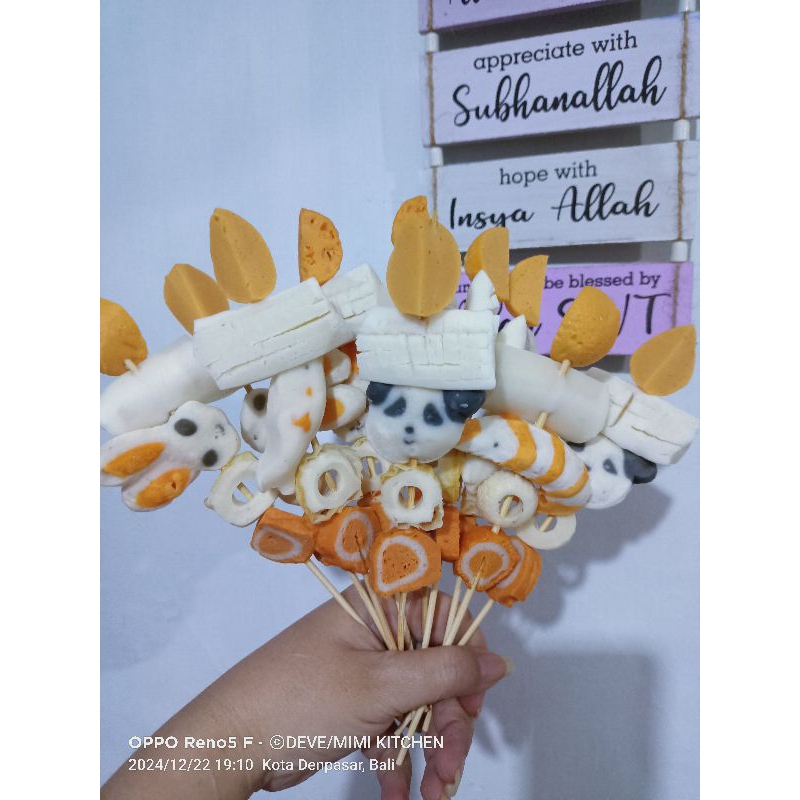 

SATE SEAFOOD PREMIUM + BUMBU BAKAR BBQ SATE LOK LOK (10 TUSUK )