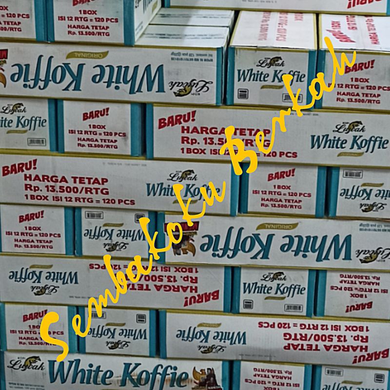 Luwak White Koffie Original 1 DUS Isi 120 PCS