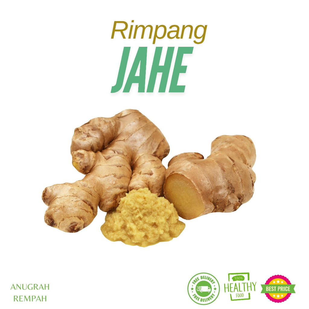 

Jahe 250-500-1000 gram Anugrah Rempah