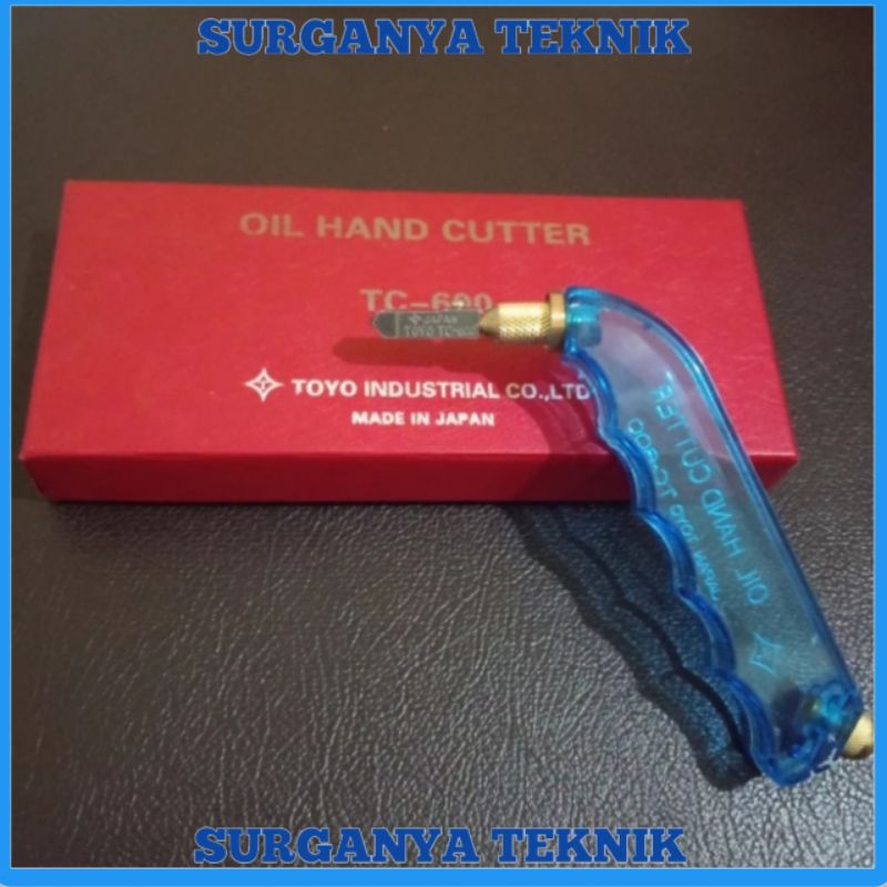 

alat pemotong kaca pisau kaca minyak TOYO tc 600 original japan