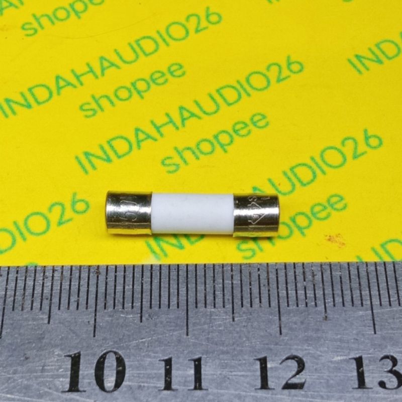 10A 5x20mm sekring keramik 10a 250v  fuse fius sekering 5mm x 20mm ceramic d5x20mm