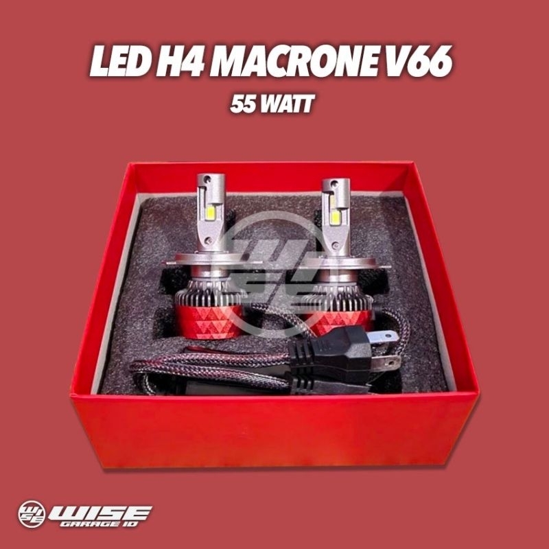 LAMPU LED H4 MACRONE V66