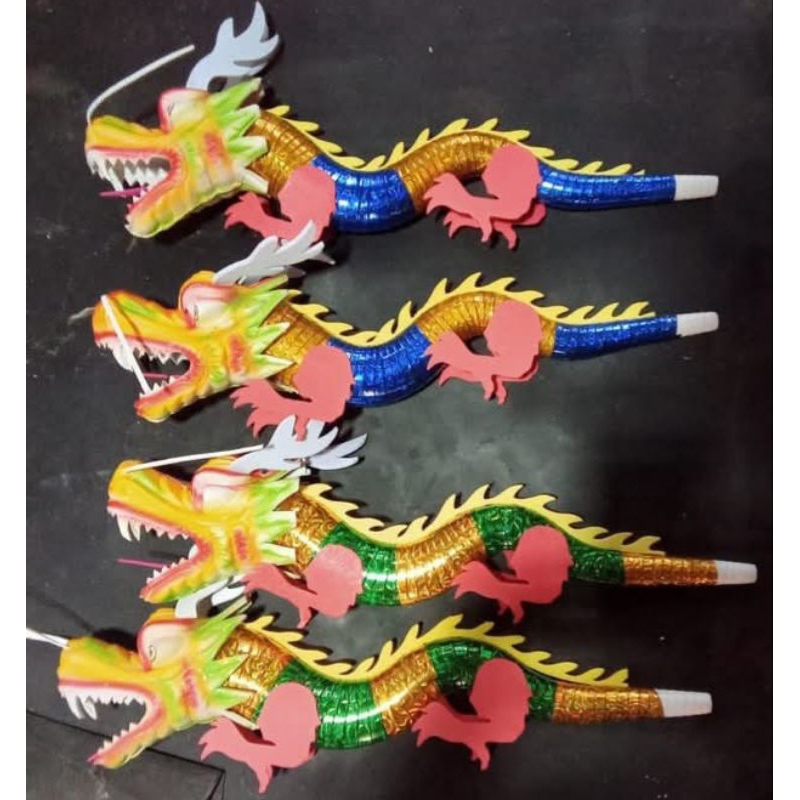 [20pcs] Terompet Naga Terompet Tahun baru Naga Mas