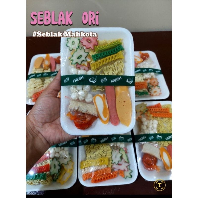 

seblak ori seafood // seblak termurah // seblak hot // seblak instan