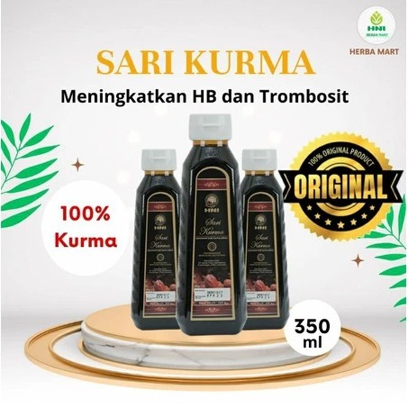 

Sari Kurma (Healty Dates) HNI HPAI Original kemasan Terbaru