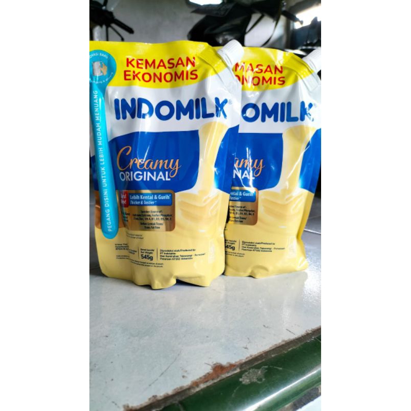 

Indomilk Creamy Original pouch & sacset