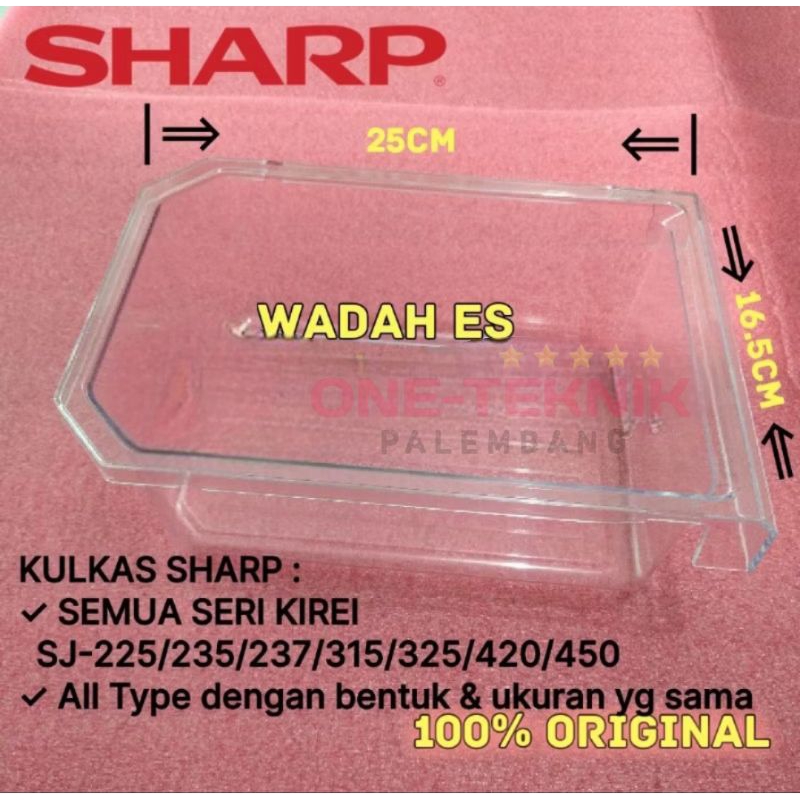 Sharp Wadah Es Kulkas Semua Seri Kirei