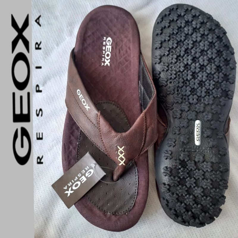 sandal pria kulit terbaru geox