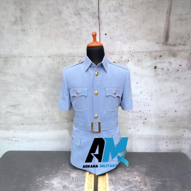 Pakaian Dinas Upacara 4 TNI Angkatan Udara / PDU 4 TNI AU wool 1 steel