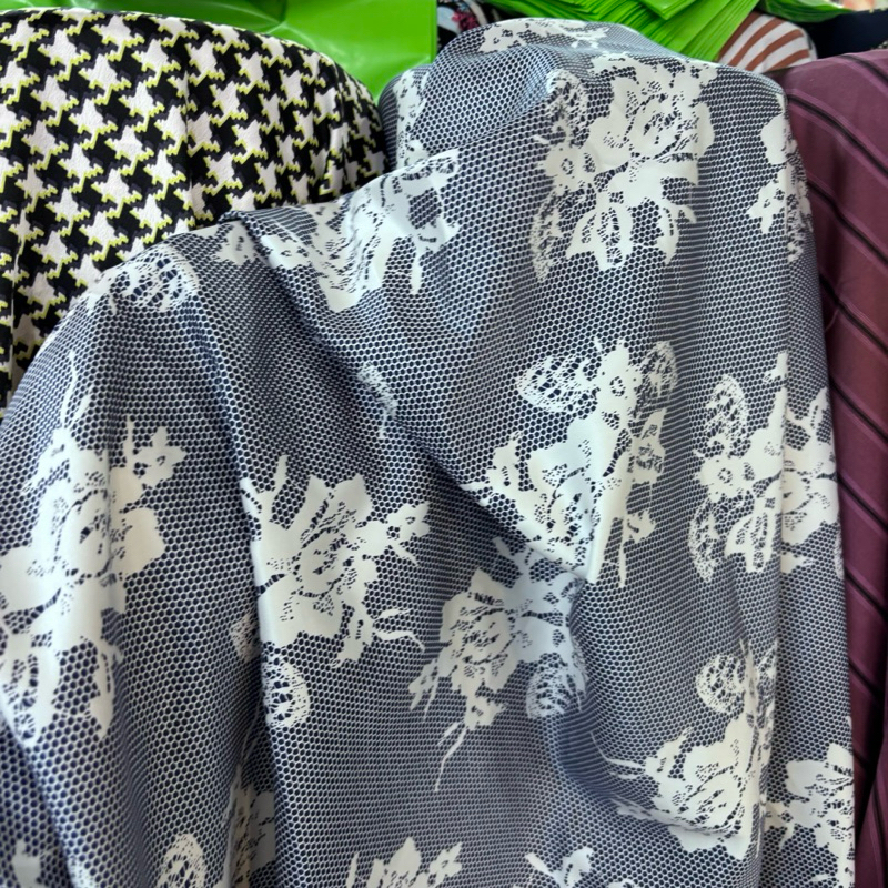 Kain Satin Silk Motif Premium - kain silk motif premium - kain bahan satin motif - kain bahan silk m