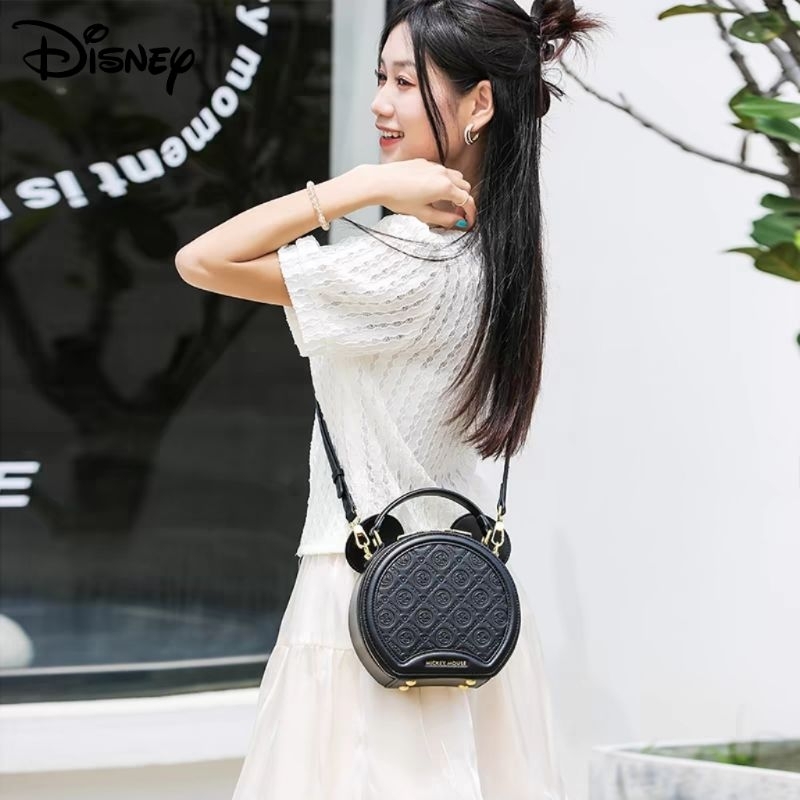 Round Bag With Mickey Mouse Ears Original Disney Tas Selempang