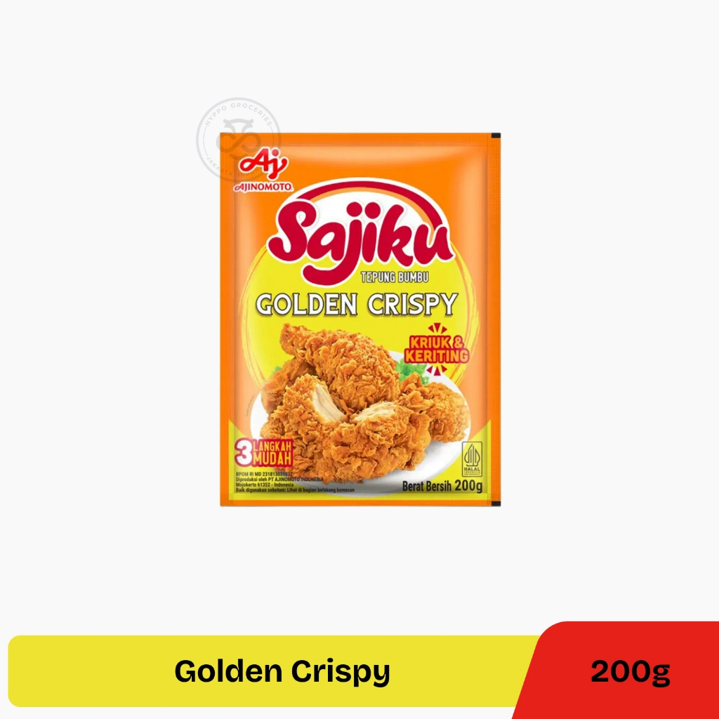 

Tepung Bumbu Sajiku Golden Crispy Ajinomoto 200g