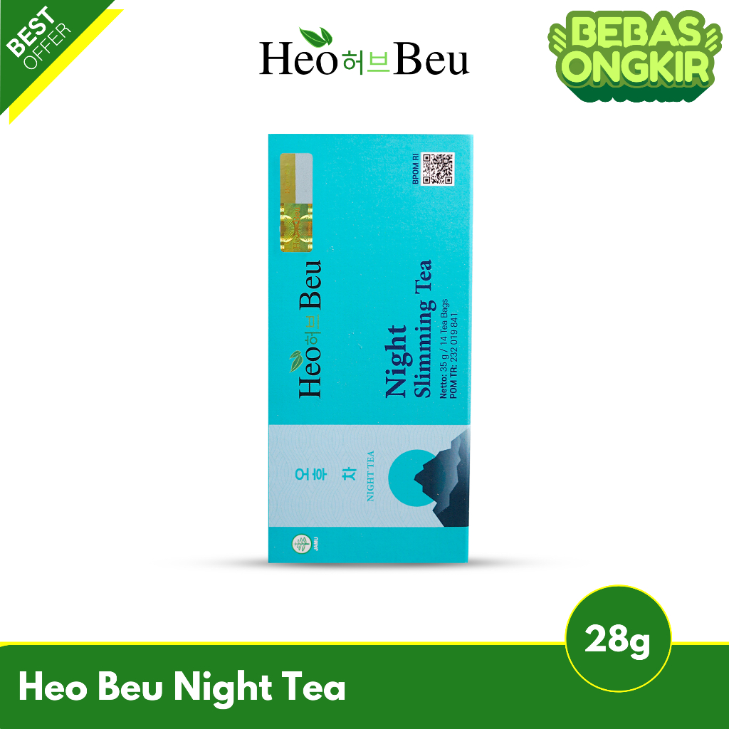 

( NIGHT TEA ) HEO BEU SLIMMING TEA KOREA ORIGINAL BPOM S-PIRT & BISA COD