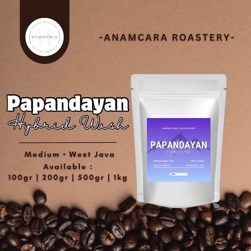 

Biji Kopi Arabica Papandayan Hybrid Wash - Single Origin