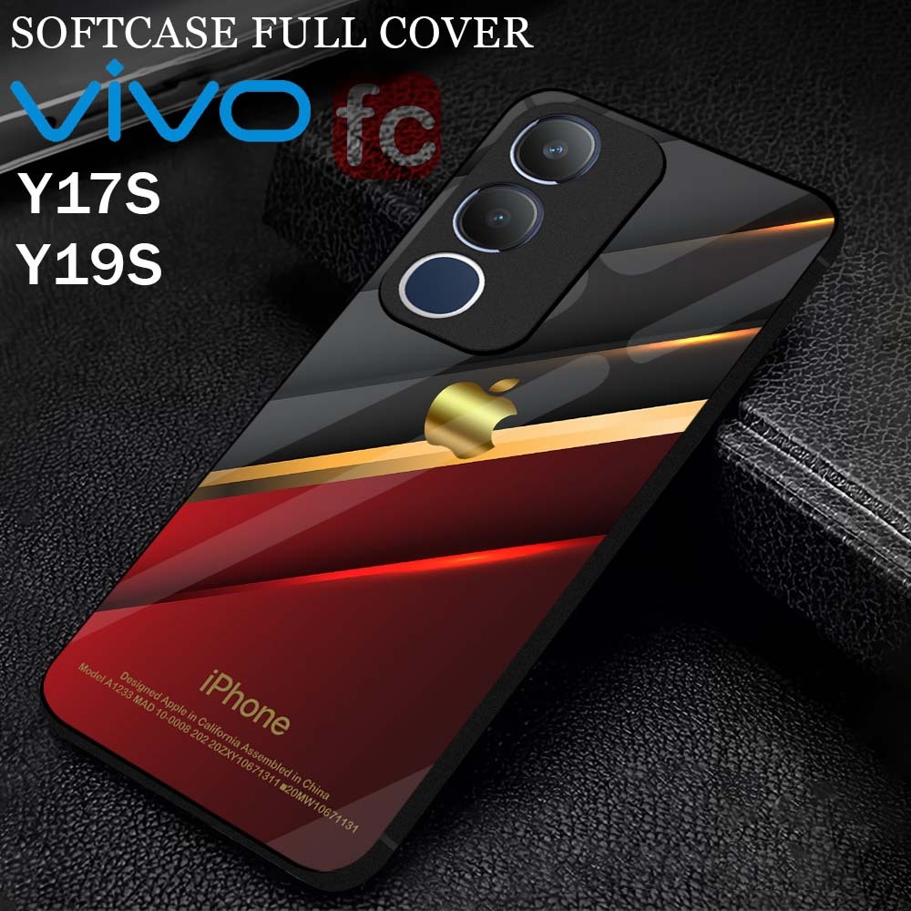 FR18 Softcase Kilau Vivo Y17S | Y19S | Cover Smartphone Case Hp Vivo Pelindung Silikon Mika Hp Apel