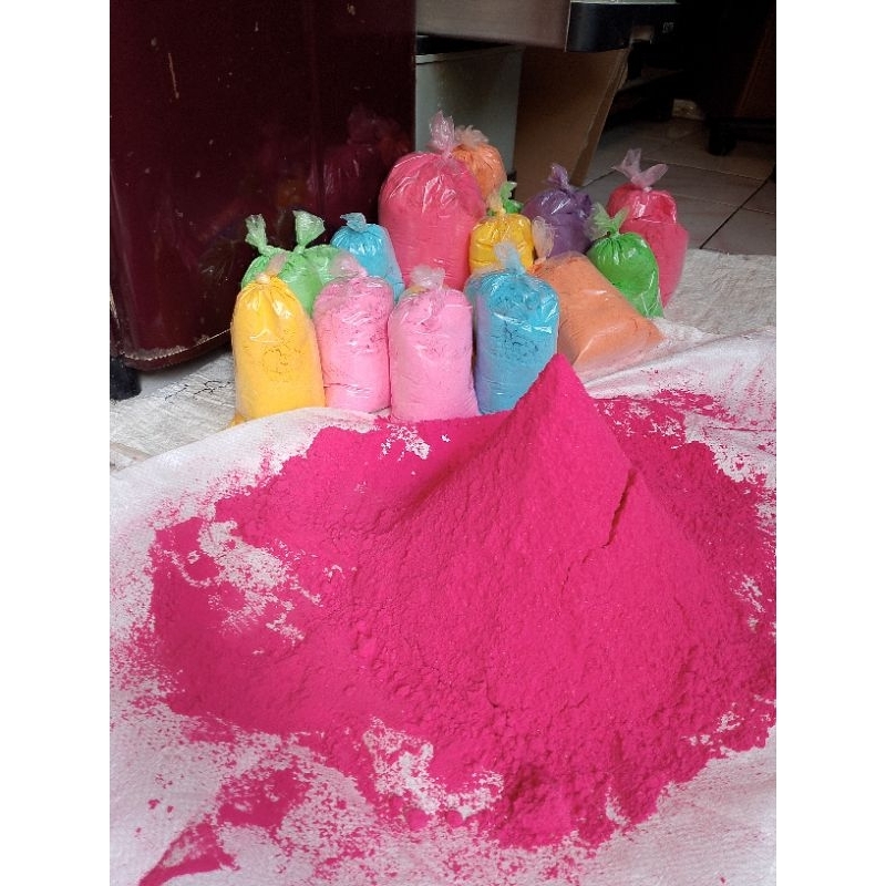 holy powder tepung warna Holi Powder BUBUK WARNA WARNI AMAN FOODGRADE Color run