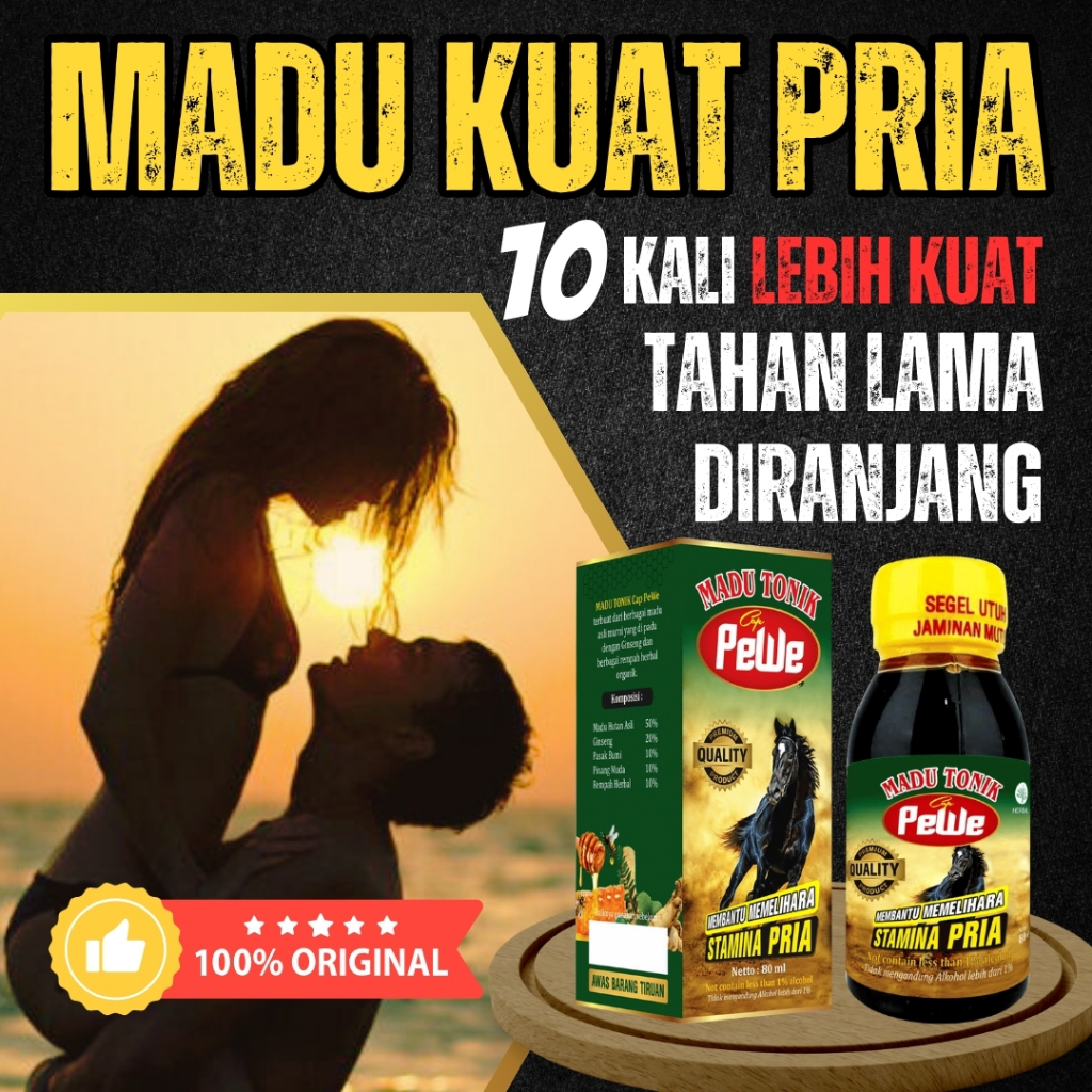 

Madu Pewe Original | Madukuat Asli Stamina Pria Kuat Tahan Lama Penambah Gairah Perkasa Di Ranjang