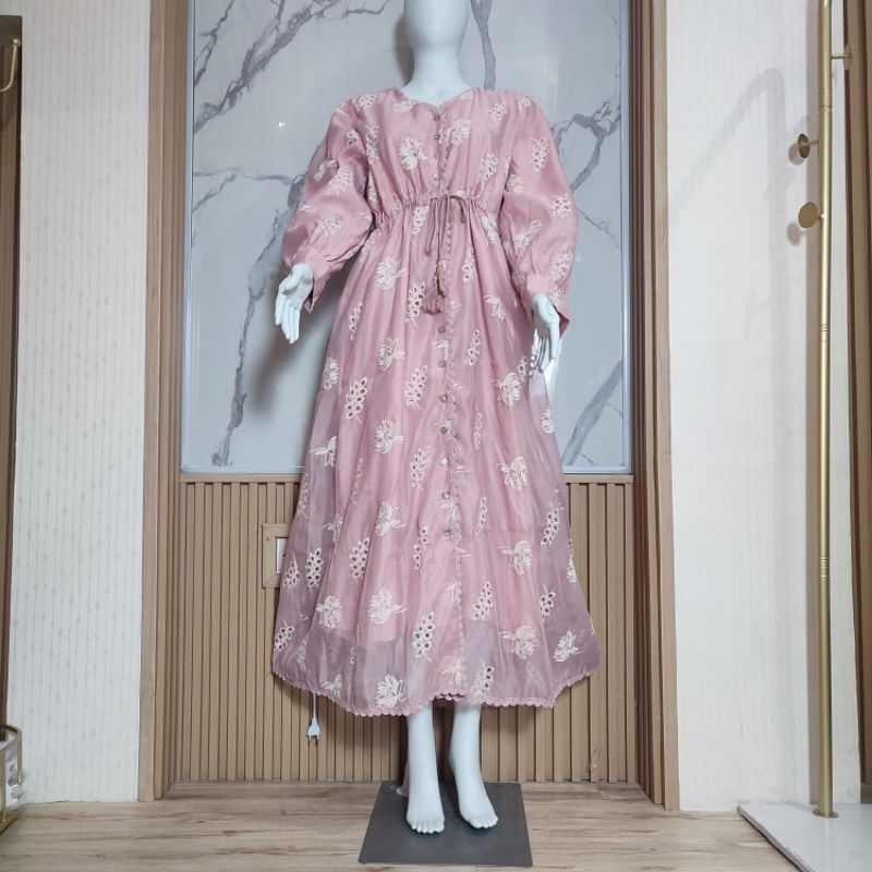 Dress panjang import Bangkok Goldy