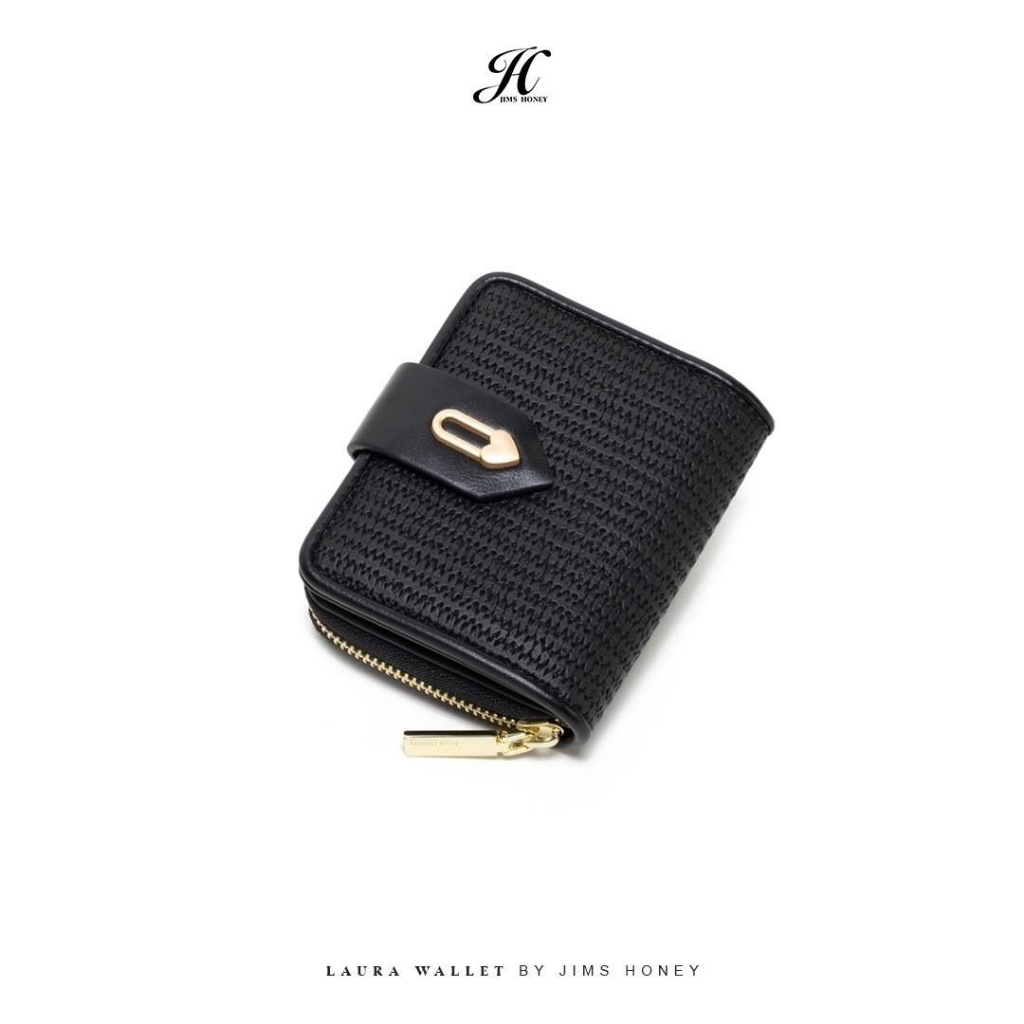 JIMS HONEY LAURA WALLET Dompet Kecil Lipat Wanita Cewek Fashion Jimshoney Casual Terbaru