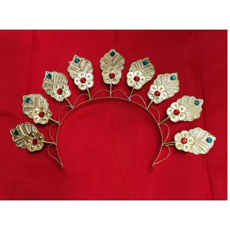 ORIGINAL MAHKOTA PENGANTIN BANDO ADAT BUGIS MAKASSAR