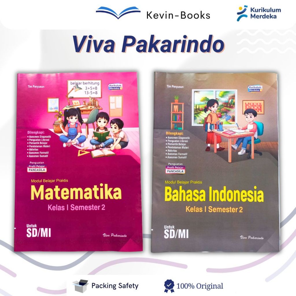 LKS Viva Pakarindo SD/MI Kelas 1 Semester 2 Kurikulum Merdeka 2024