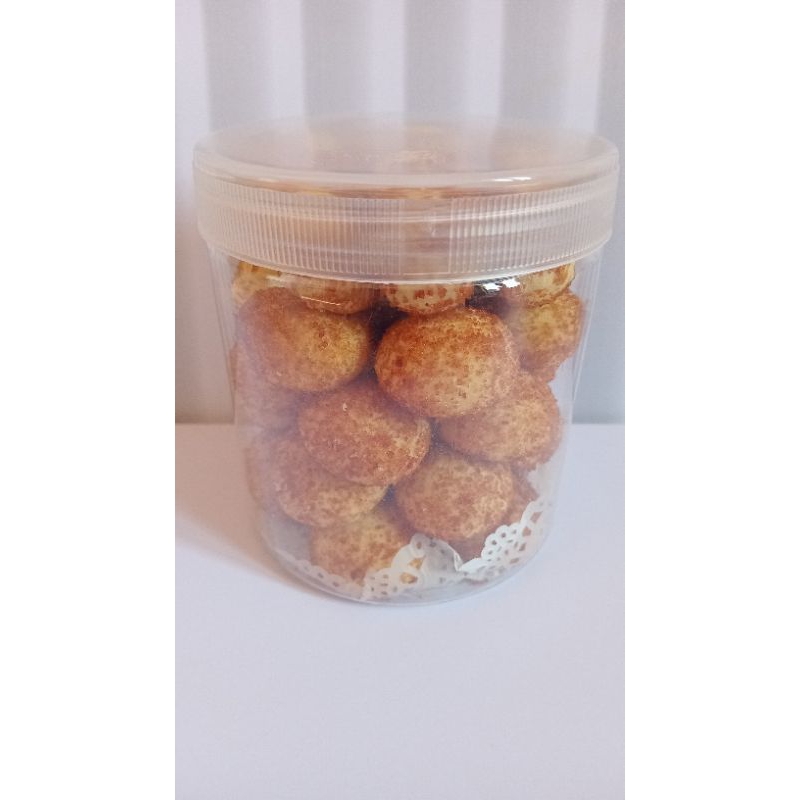 

kukis gula palem palm sugar cookies lumer original toples bulat ukuran 600ml