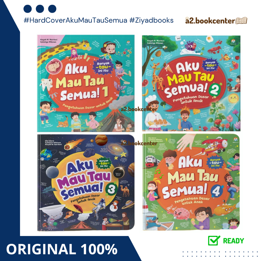 Ziyadbooks -  Buku Bacaan Anak - Aku Mau Tau Semua 