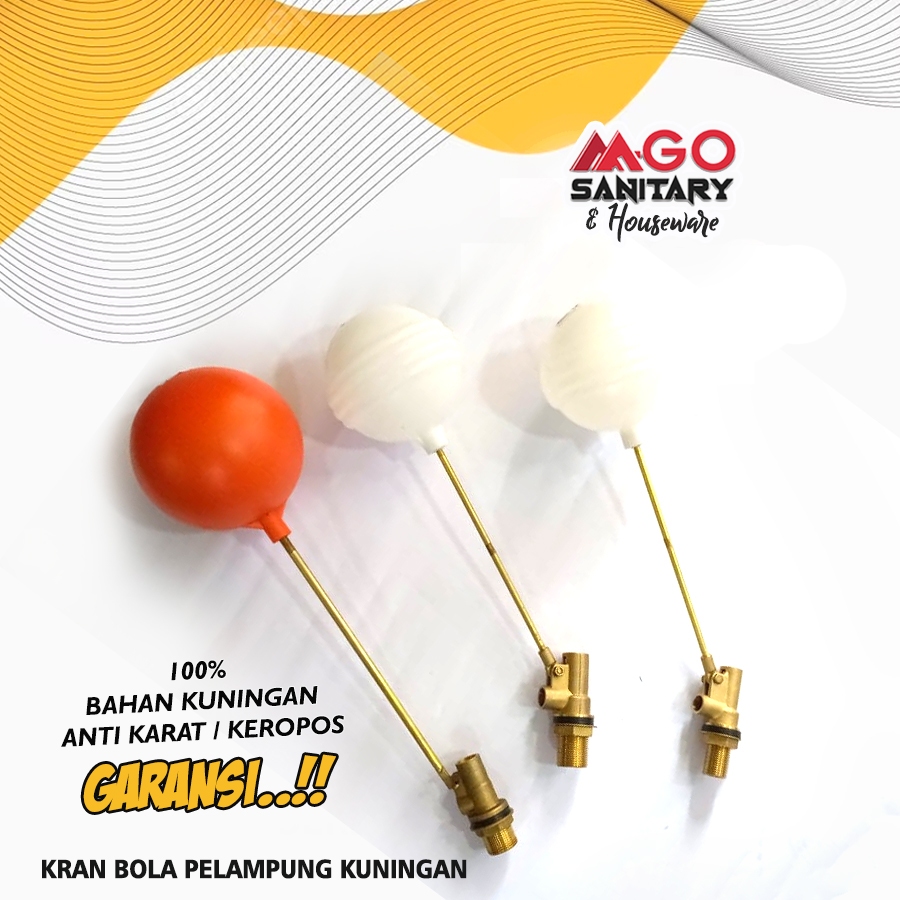 DCOTA KRAN PELAMPUNG KUNINGAN/KRAN TOREN/KRAN OTOMATIS TANGKI AIR