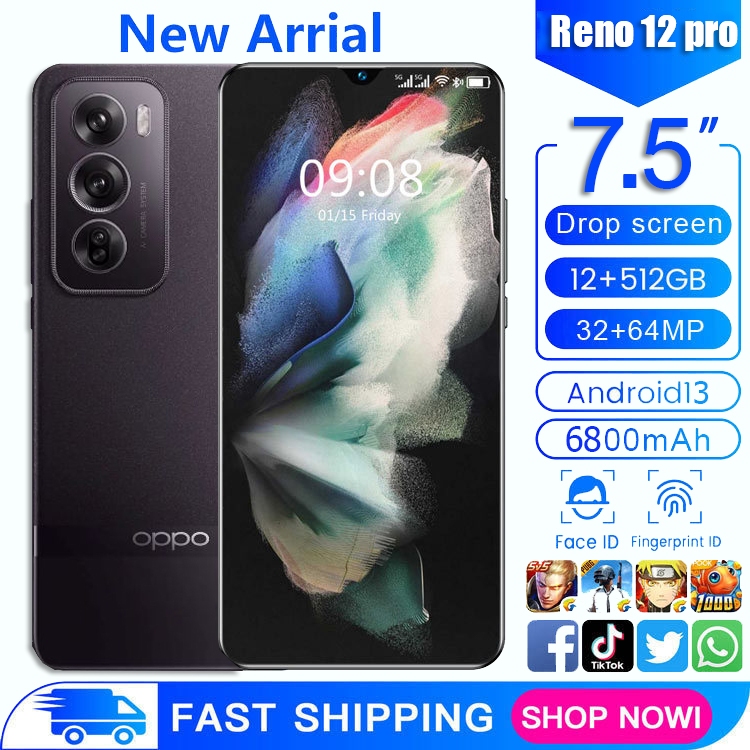 HP Oppo Reno 12 Pro 5G 12/512GB (+12GB Extended Ram) Garansi Resmi Oppo