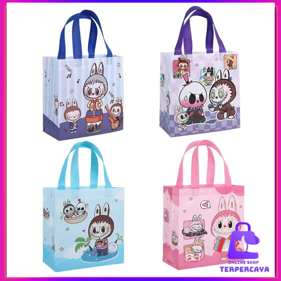 

OST Goodie Bag Ulang Tahun Karakter Monster Tas Kado Ulang Tahun Karaeter Cappybara Tas Hampers Waterproof Souvenir Ulang tahun Tas Bingkisan Pesta Anti Air