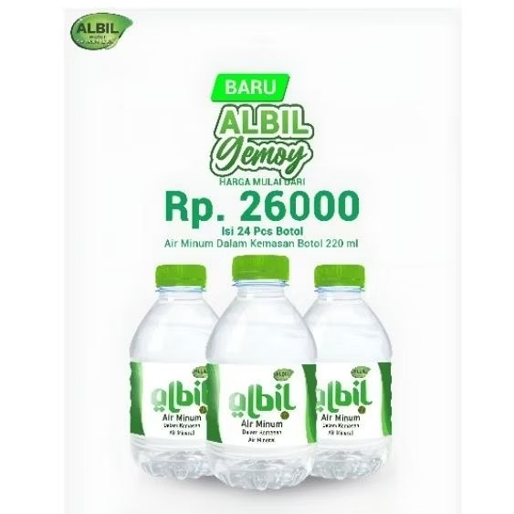 

220 ml / 1 Karton Albil Gemoy/ Albil Water isi 24