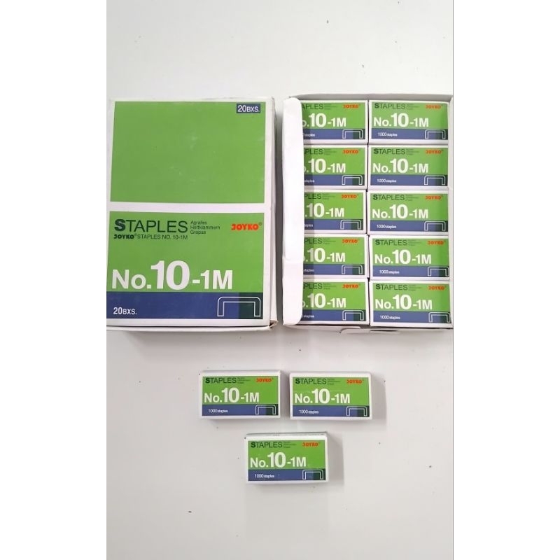 

isi staples / peluru staples joyko 1 kotak kecil ( ecer).