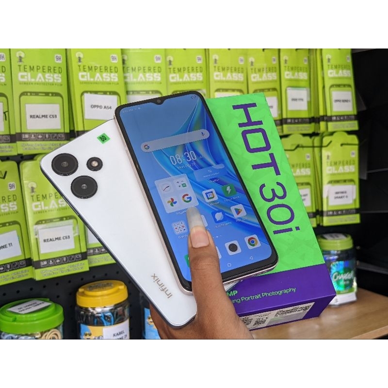INFINIX HOT 30i 8/128GB (SECOND) BERGARANSI