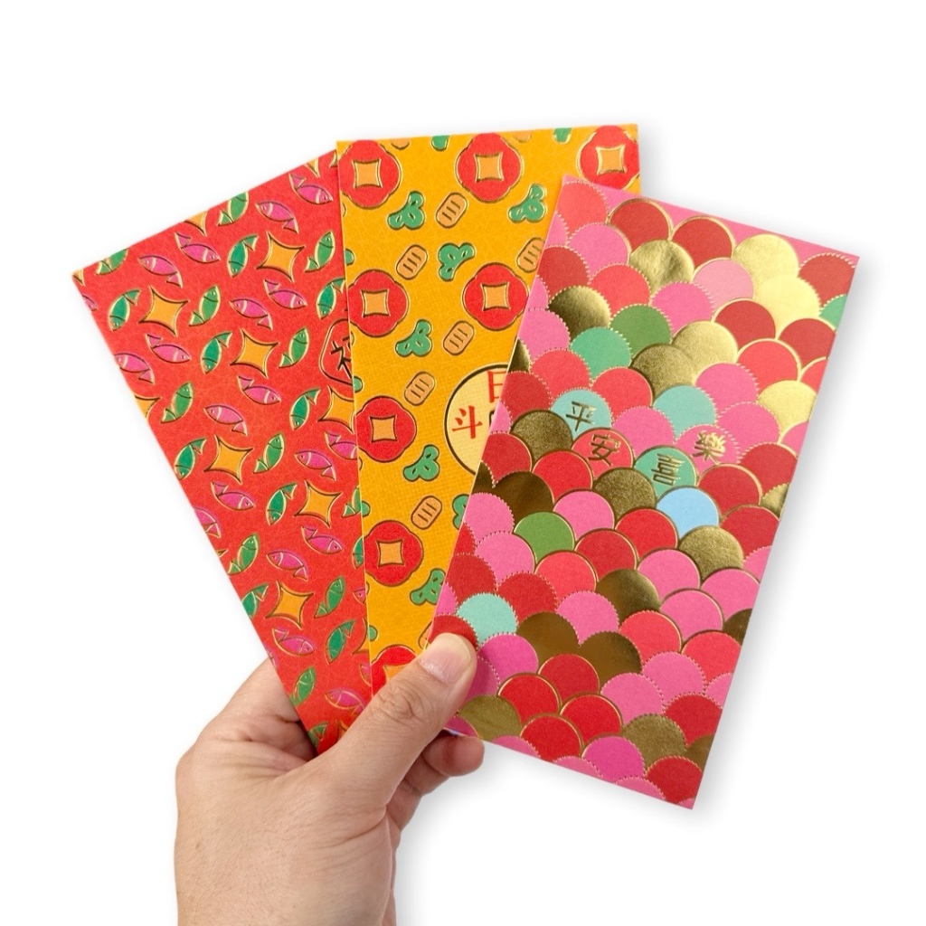 

W! Accessories Angpau Hongbao Panjang Gold Premium Imlek Ulang Tahun 71010500