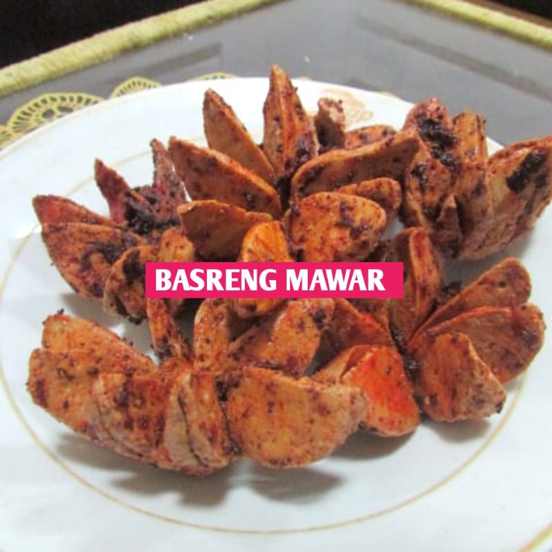 

Basreng mawar pedas