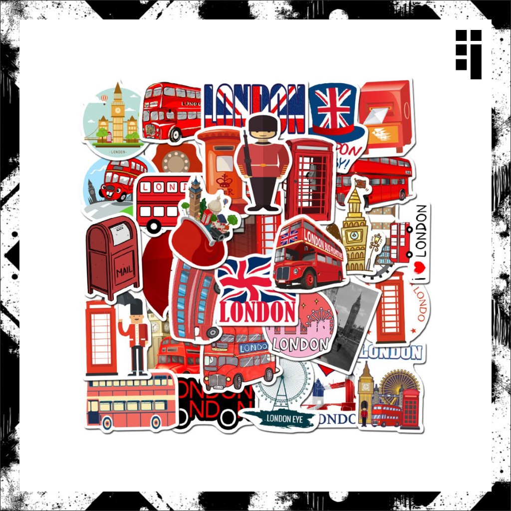 

Stiker Cutting LONDON Vinyl