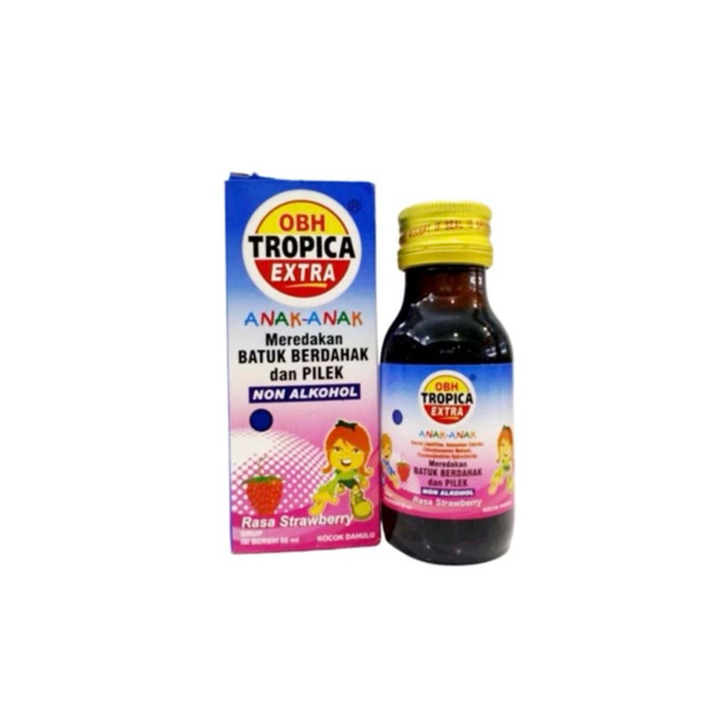 OBH Tropica extra anak batuk berdahak 60 ml ( obat batuk berdahak anak )