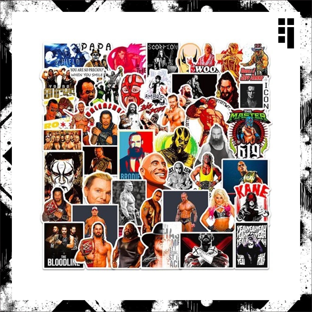 

Stiker Cutting WWE SMACKDOWN Vinyl