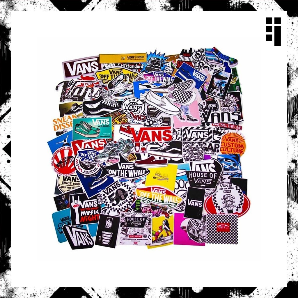 

Stiker Cutting Brand VANS OF THE WALL Vinyl