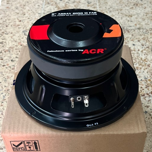 ACR FABULOUS 2050 M Komponen Speaker 8 inch 2050M - ORIGINAL