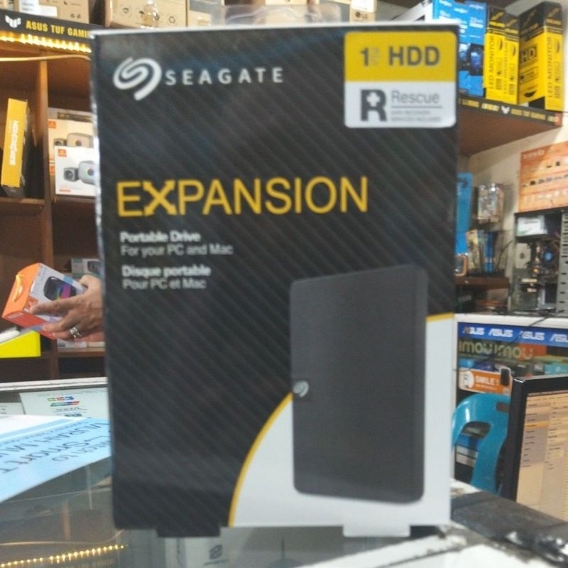 HARDDISK EXTERNAL SEAGATE EXPANSION 1TB