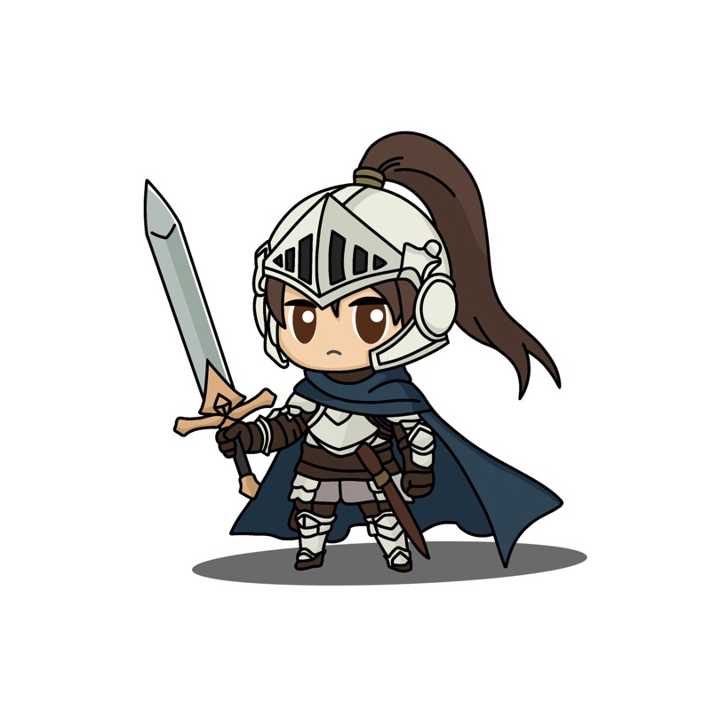 Jasa Gambar Commission (Soft File) - Ilustrasi Anime, Chibi, Kartun, Logo, dan Lainnya