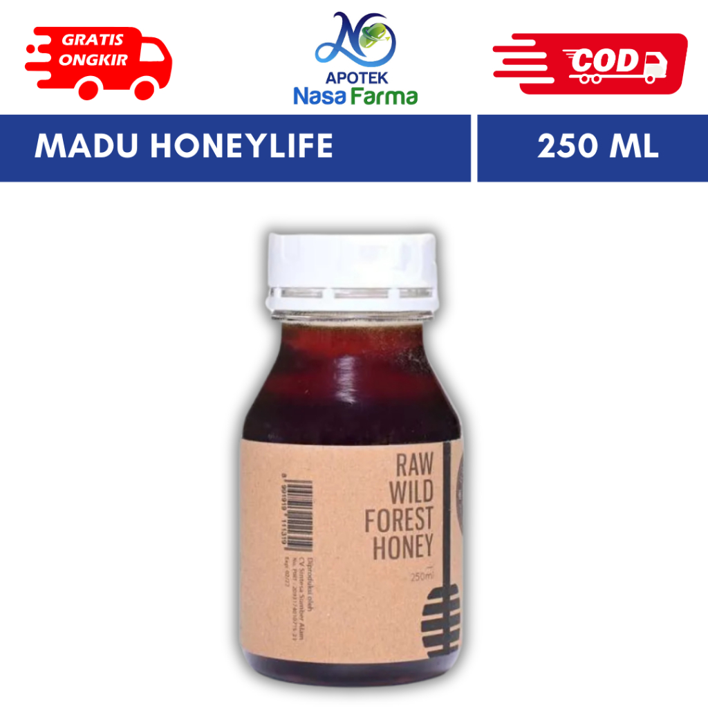 

Madu Asli Hutan Honey Life | Madu Murni Forest Honey 250Ml