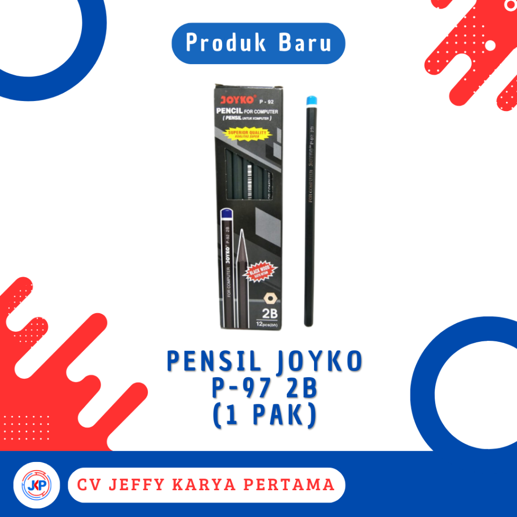 

Pensil Joyko P-97 2B (1 Pak)