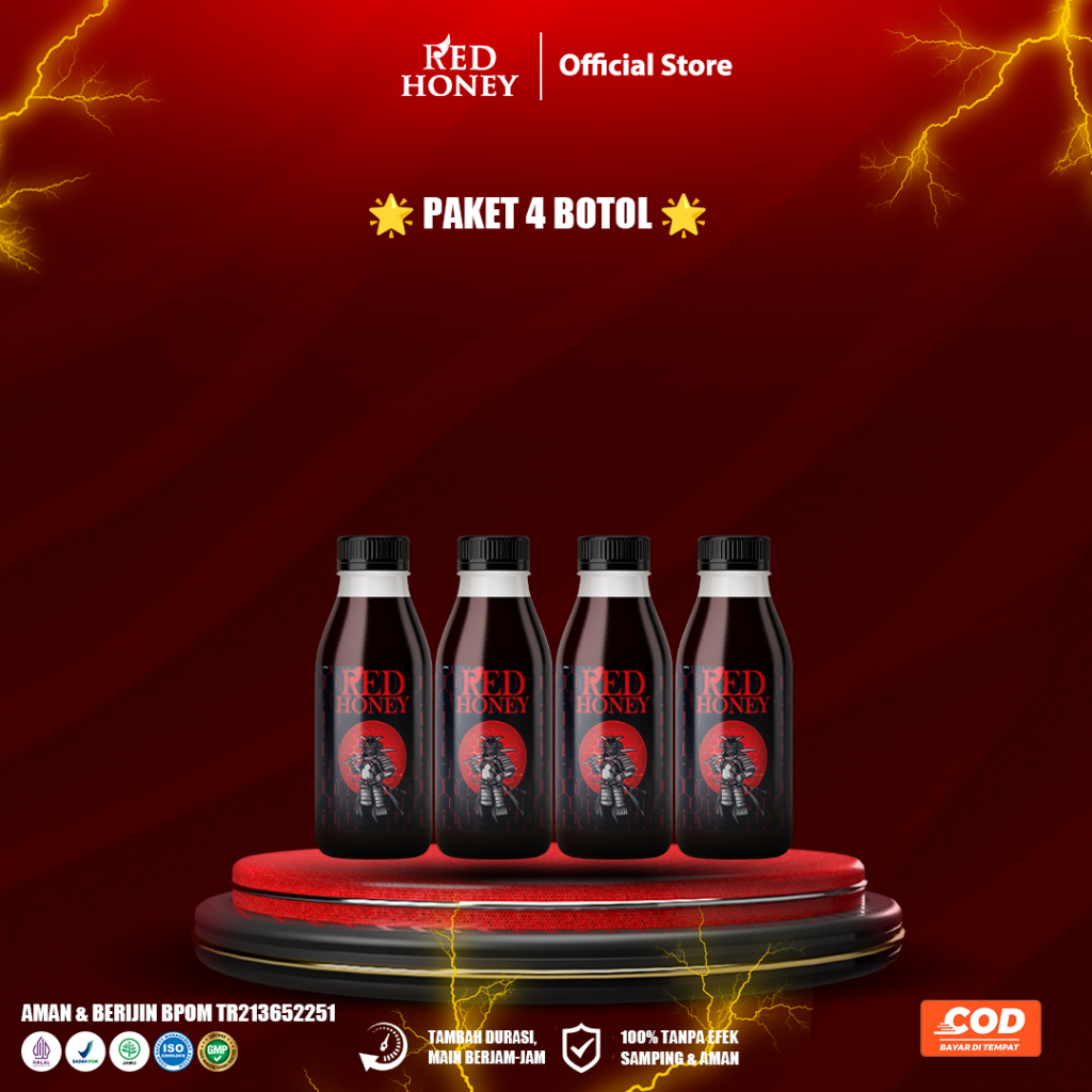 

Paket Madu REDHONEY 4 Botol ⁠Sering buang air kecil di malam hari