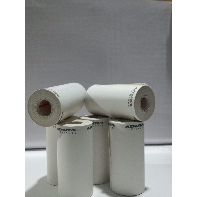 

kKERTAS THERMAL57x30mm logo ADIRA paket hemat 50 rol