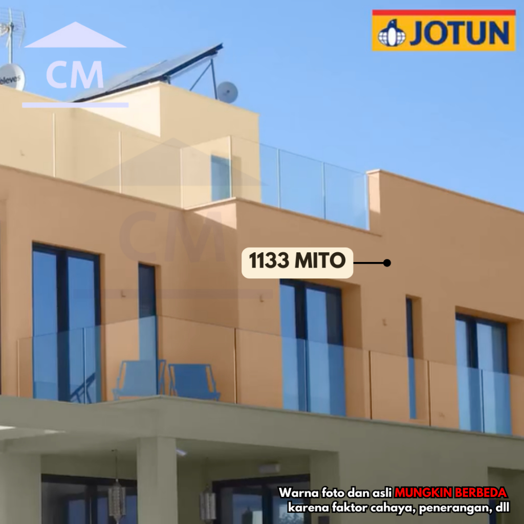 JOTUN 1133 MITO (Warna Coklat Pastel) KEMASAN GALON - Cat Tembok Exterior dan Interior Jotun (Klik u