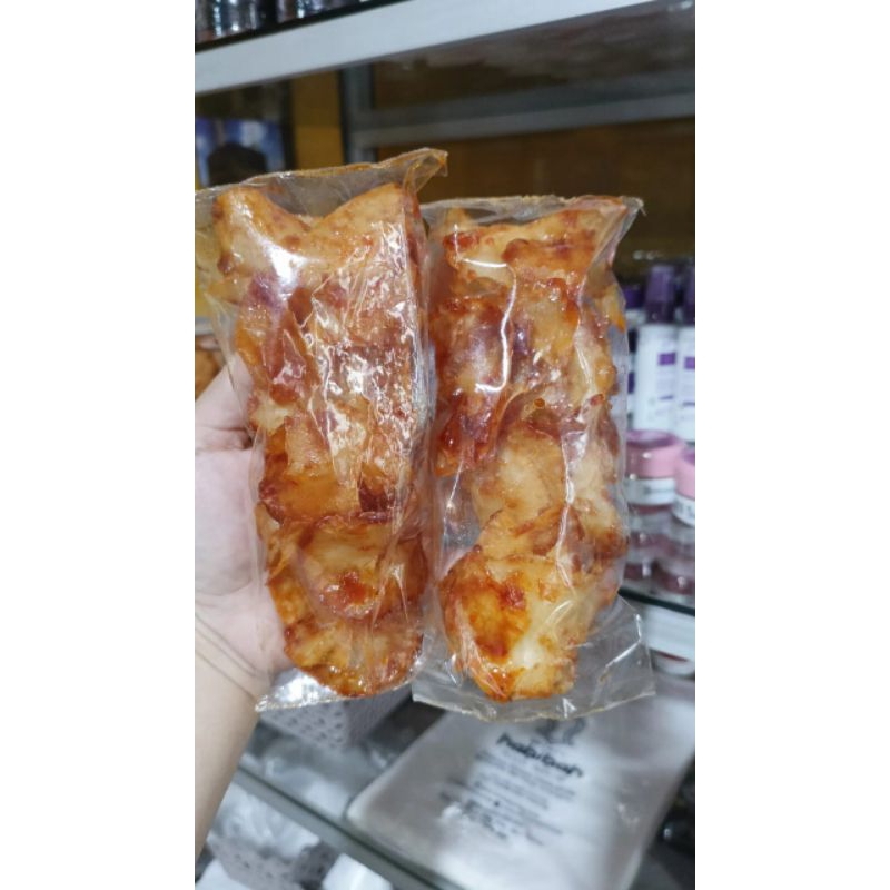 

KERIPIK GULA HABANG PEDAS MANIS/GULA MERAH
